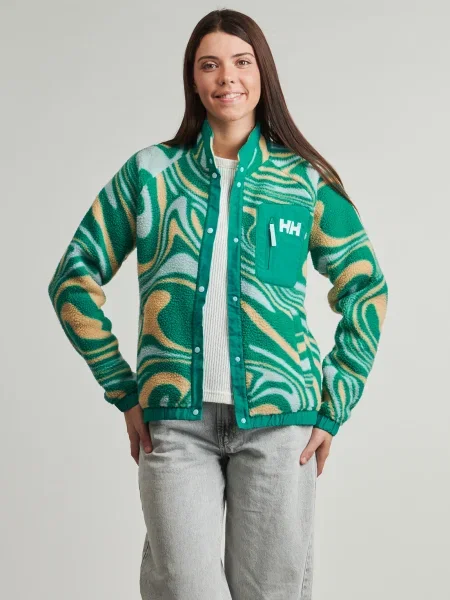 Mikina Helly Hansen s potlačou zelená