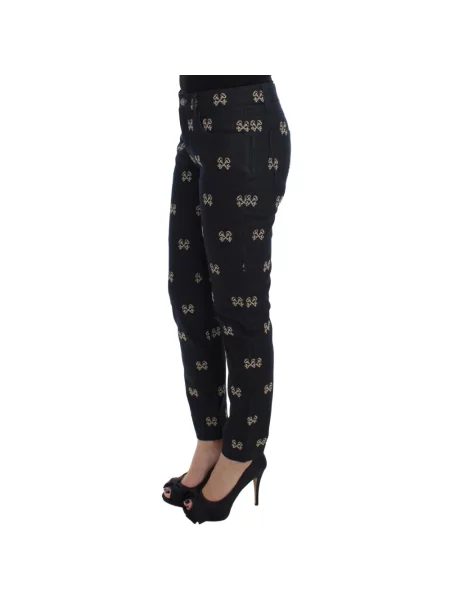 Haftowane jeansy Dolce And Gabbana