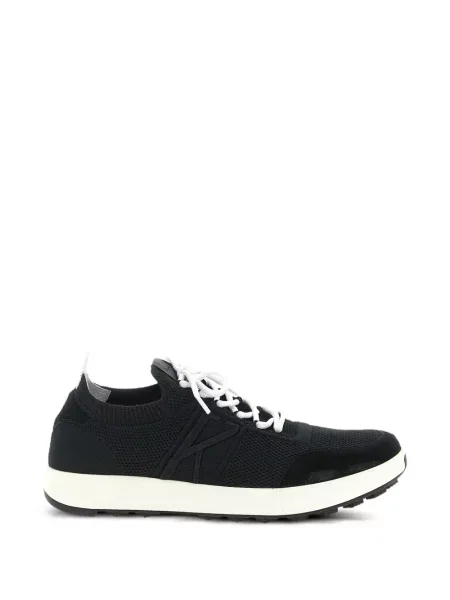 Szarvasbőr slip on sneaker Kiton fekete