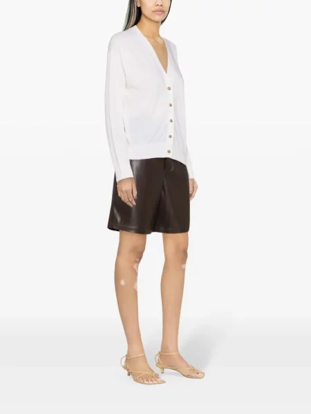 Кашмирена жилетка Lisa Yang бяло