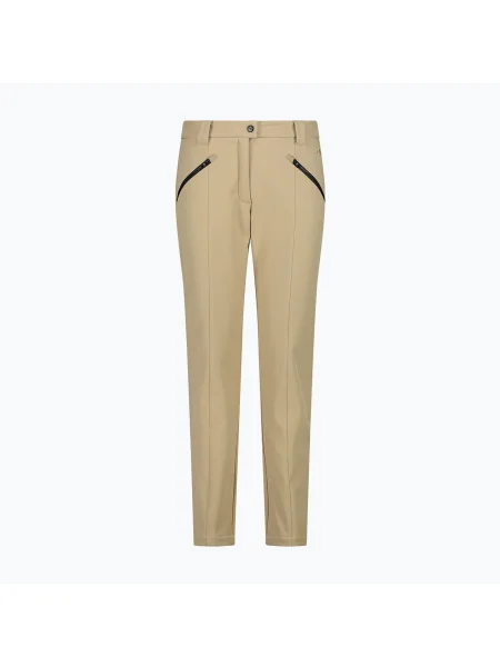 Pantaloni softshell pentru femei CMP Long sesamo