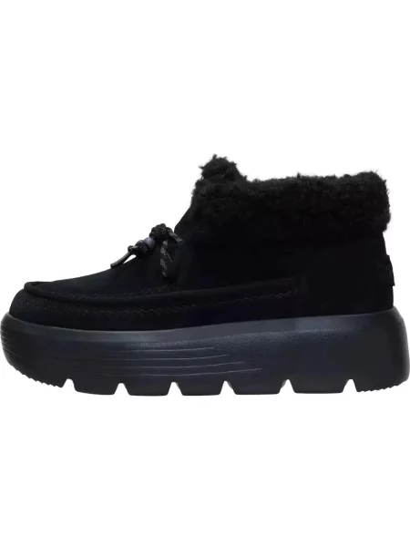 HeyDude Mokasyny Austin Edge Lounge Suede czarne