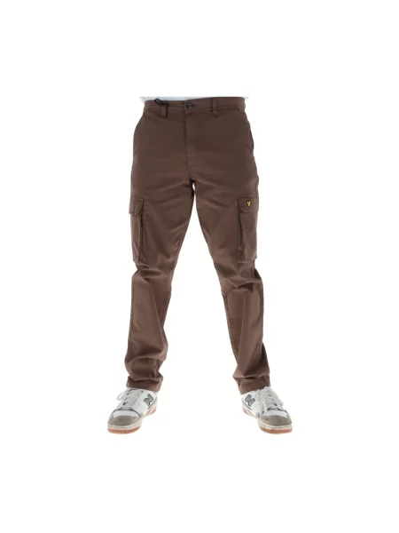 Spodnie Lyle & Scott brązowe