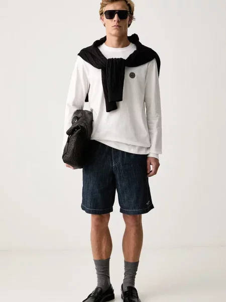 Tricou Armani Exchange alb