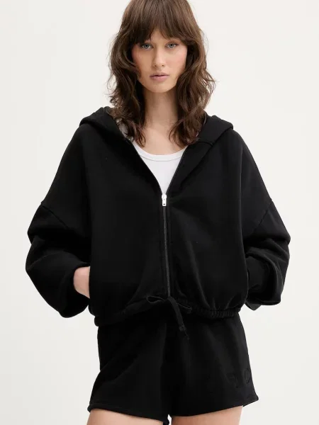 IRO hanorac de cu glugă uni negru