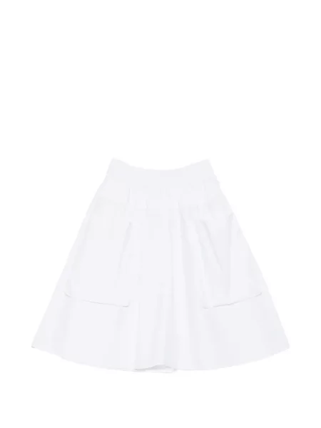 Fusta mini Aspesi în linie A alb