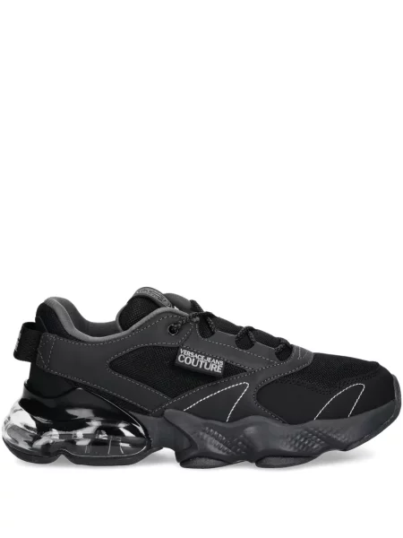 Sneakerși Versace Jeans Couture cu autograf negru