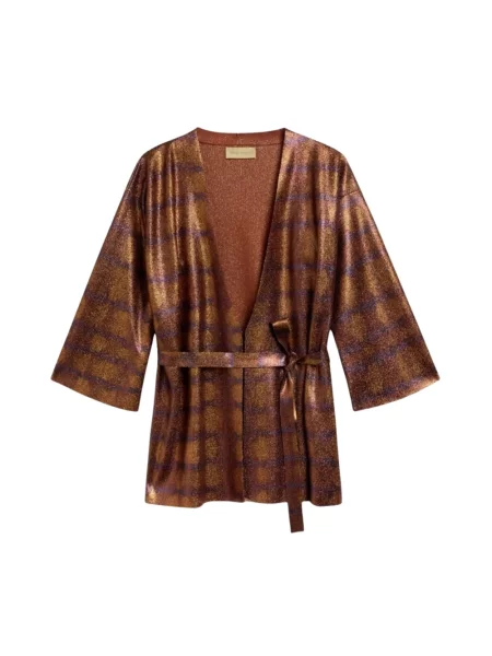 Kardigan Momoni brązowy