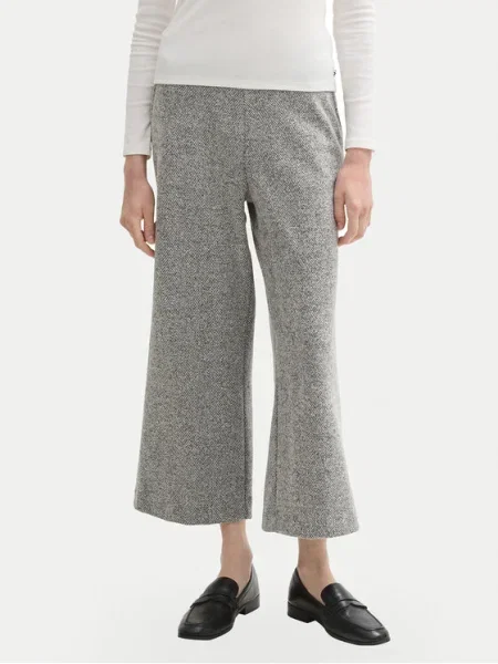 Tom Tailor Pantaloni culotte gri