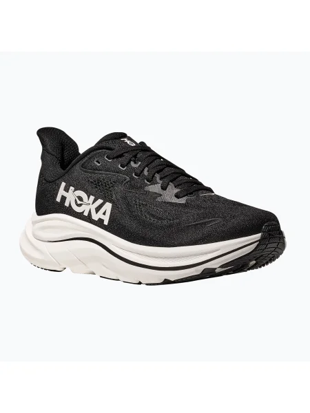 Мъжки обувки за бягане HOKA Clifton 10 Wide black/white бяло
