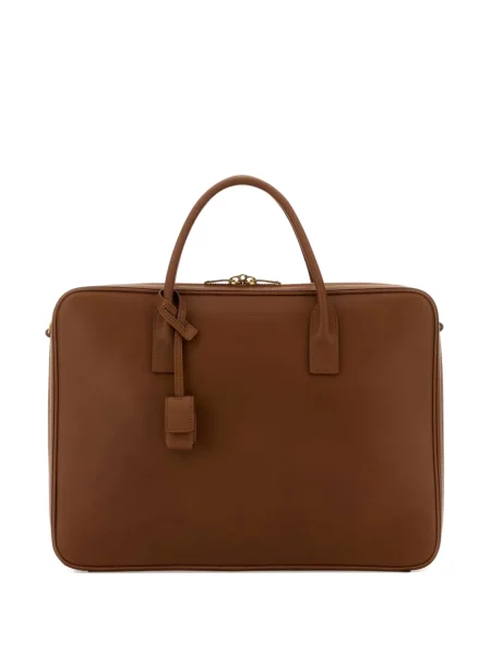 Geantă Saint Laurent din piele maro