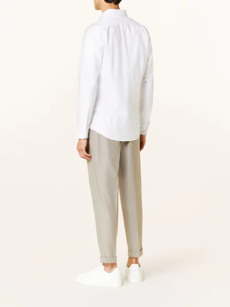 Reiss Košile Oxford Greenwich Slim Fit bílá