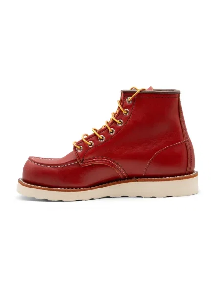 Botki Red Wing Shoes skórzane czerwone