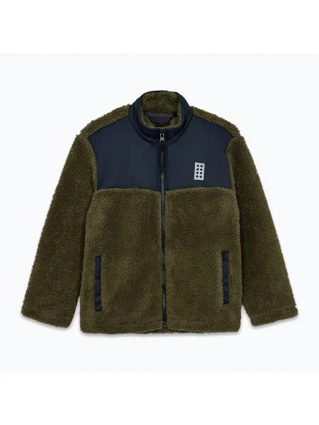 LEGO Lwscout Teddy sötét khaki gyerek kabát Lwscout Teddy zöld