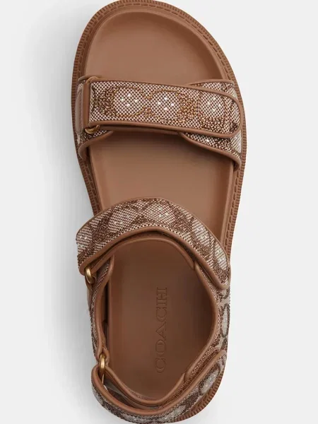 Кожаные босоножки Coach