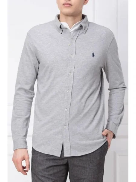 POLO RALPH LAUREN Cămașă gri