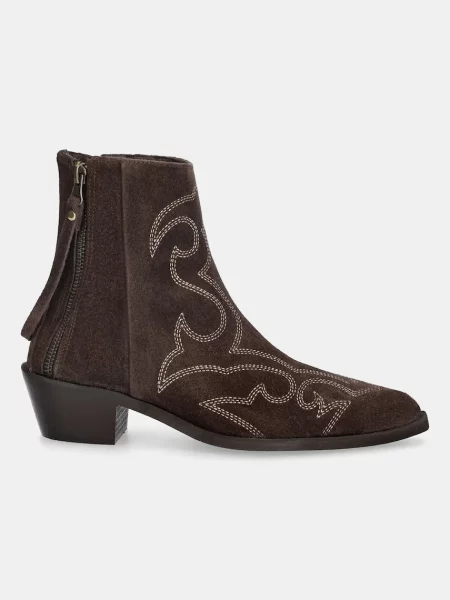 Замшевые ботинки Answear.lab коричневые