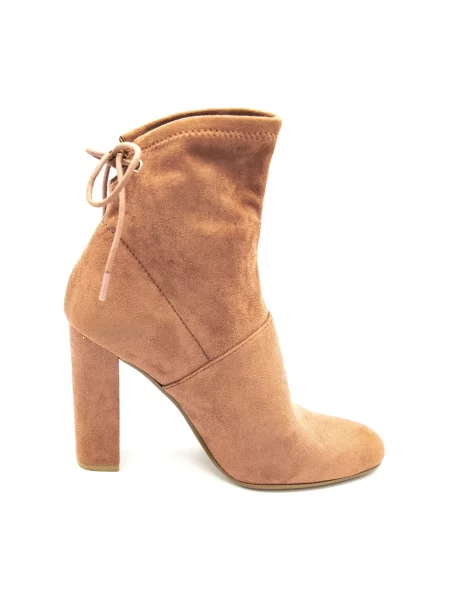 Botki Steve Madden skórzane różowe