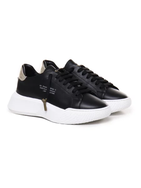 Sneakersy Giuliano Galiano skórzane czarne