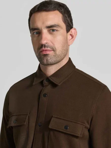 Koszula casualowa o kroju relaxed fit z mieszanki bawełny model JACKIE' Selected Homme