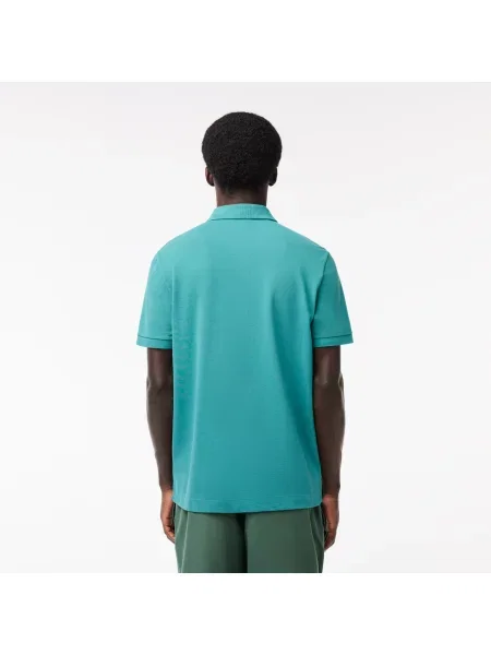 Lacoste Koszulka Polo Smart Paris Z Elastycznej Bawełny niebieska