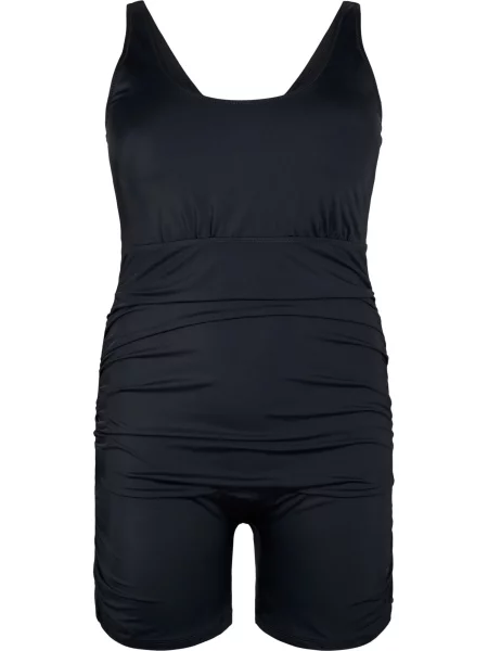 Swim by Zizzi Costum de baie întreg negru