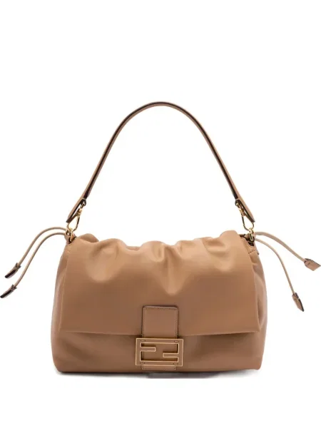 Geantă tip baghetă Fendi Baguette maro