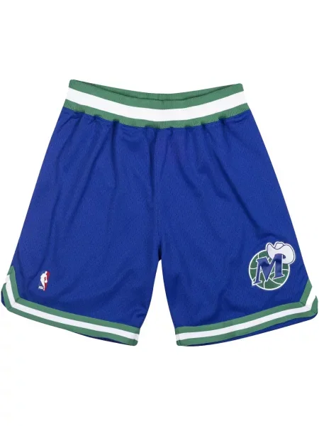 Pantaloni scurți Mitchell & Ness albastru