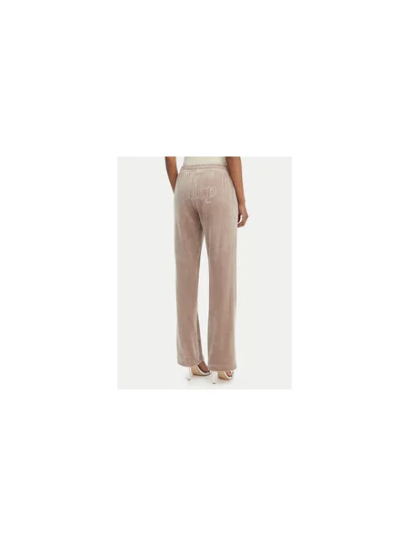 Juicy Couture Melegítő alsó Tina Straight Leg bézs