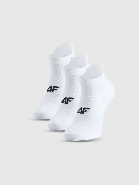 4F skarpetki stopki 3 pak białe