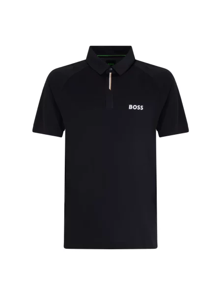 Koszulka polo Boss czarna