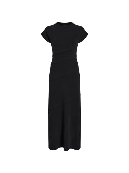 Rochie midi Proenza Schouler din jerseu negru