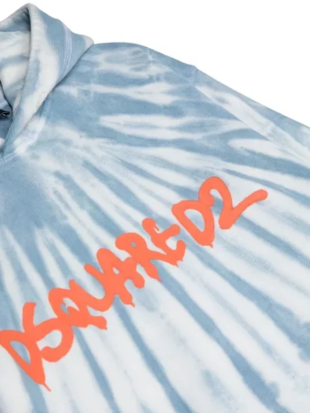Bluza z kapturem dziecięca Dsquared2 niebieska