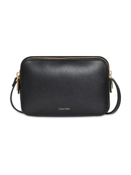 Torbica Calvin Klein s autogramom crna