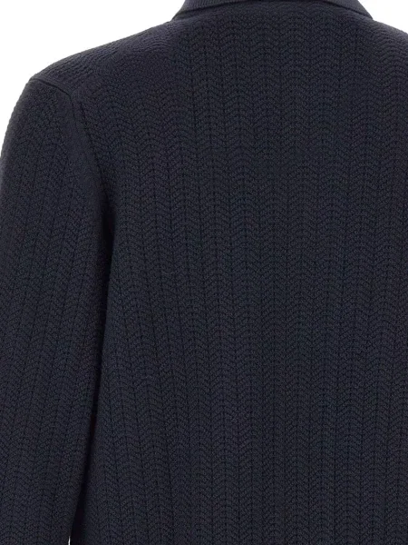 Cardigan Filippo De Laurentiis de lână albastru