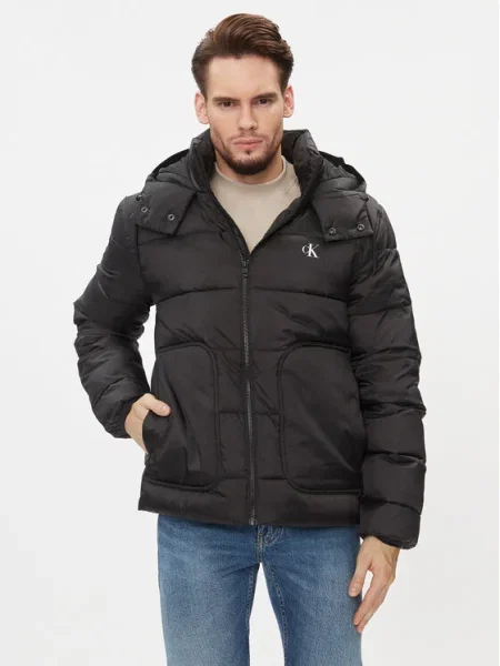 Calvin Klein Jeans Geacă | Oversize fit negru