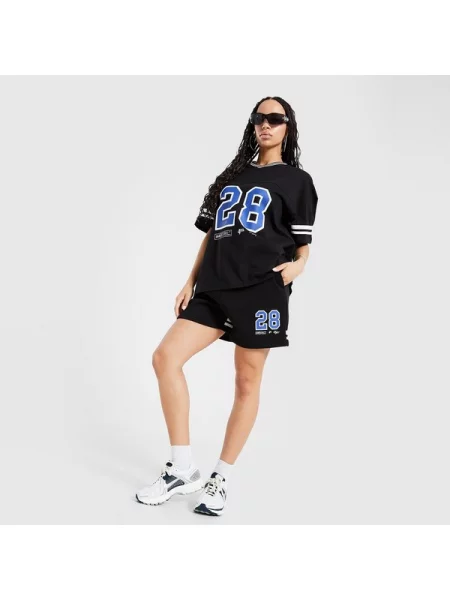 Supply&demand Szorty Contrast Sht Blk czarne