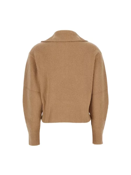 Sweter Max Mara wełniany beżowy
