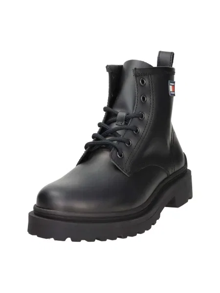 Tommy Jeans Ghete Tjm Lace Up Rubberized negru