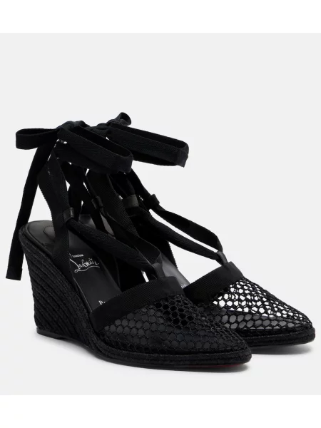 Espadrile Christian Louboutin negru