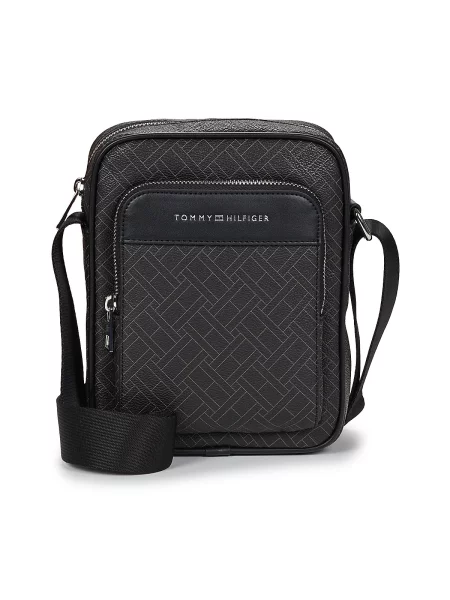 Mini taška přes rameno Tommy Hilfiger černá