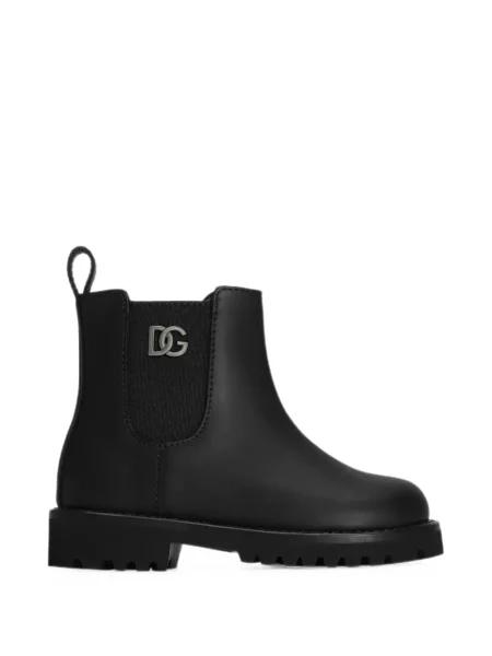 Botki dziecięce Dolce And Gabbana czarne