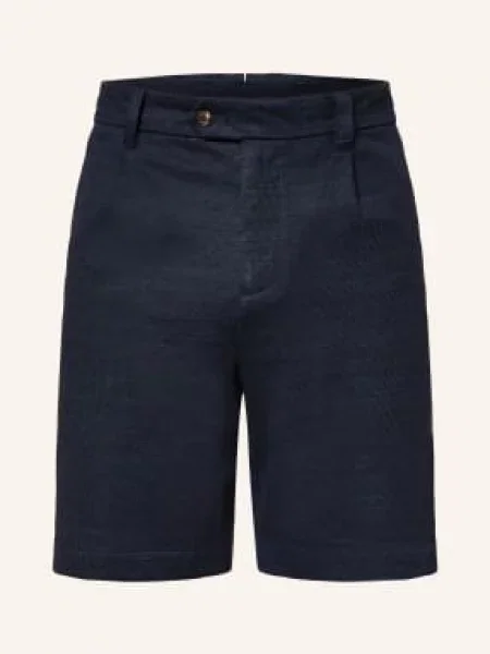 Eleventy Pletené Šortky tmavě modrá