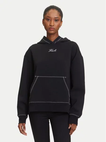 KARL LAGERFELD Jopa črna