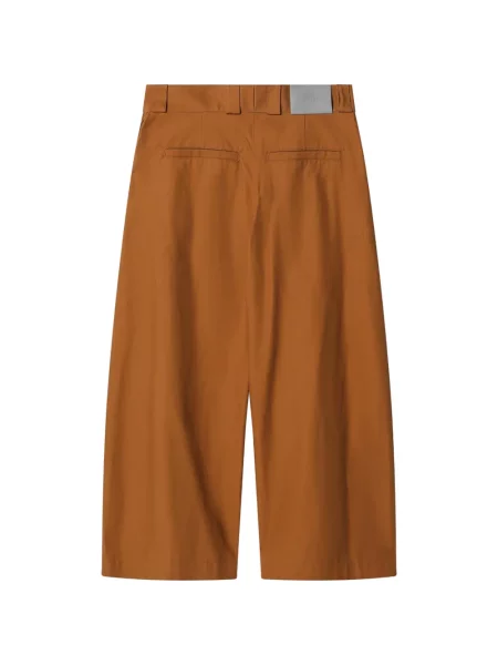 Cu centură pantaloni Balenciaga maro