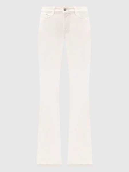 Джинсы клеш Dondup бежевые