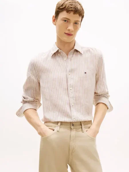 Tommy Hilfiger De in cămașă bej