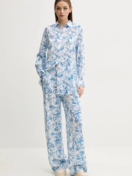 Plážové nohavice Karl Lagerfeld modrá