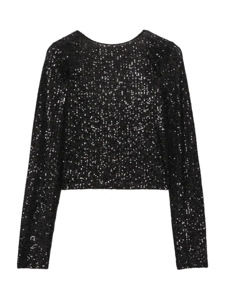 Pull&Bear Tričko PACIFIC' černá