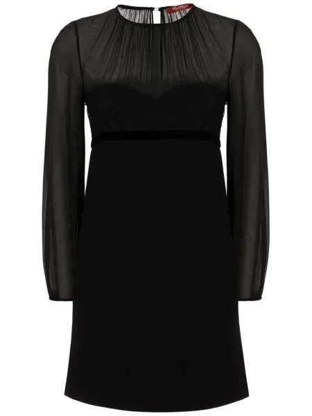 Rochie Max Mara transparente de costum negru